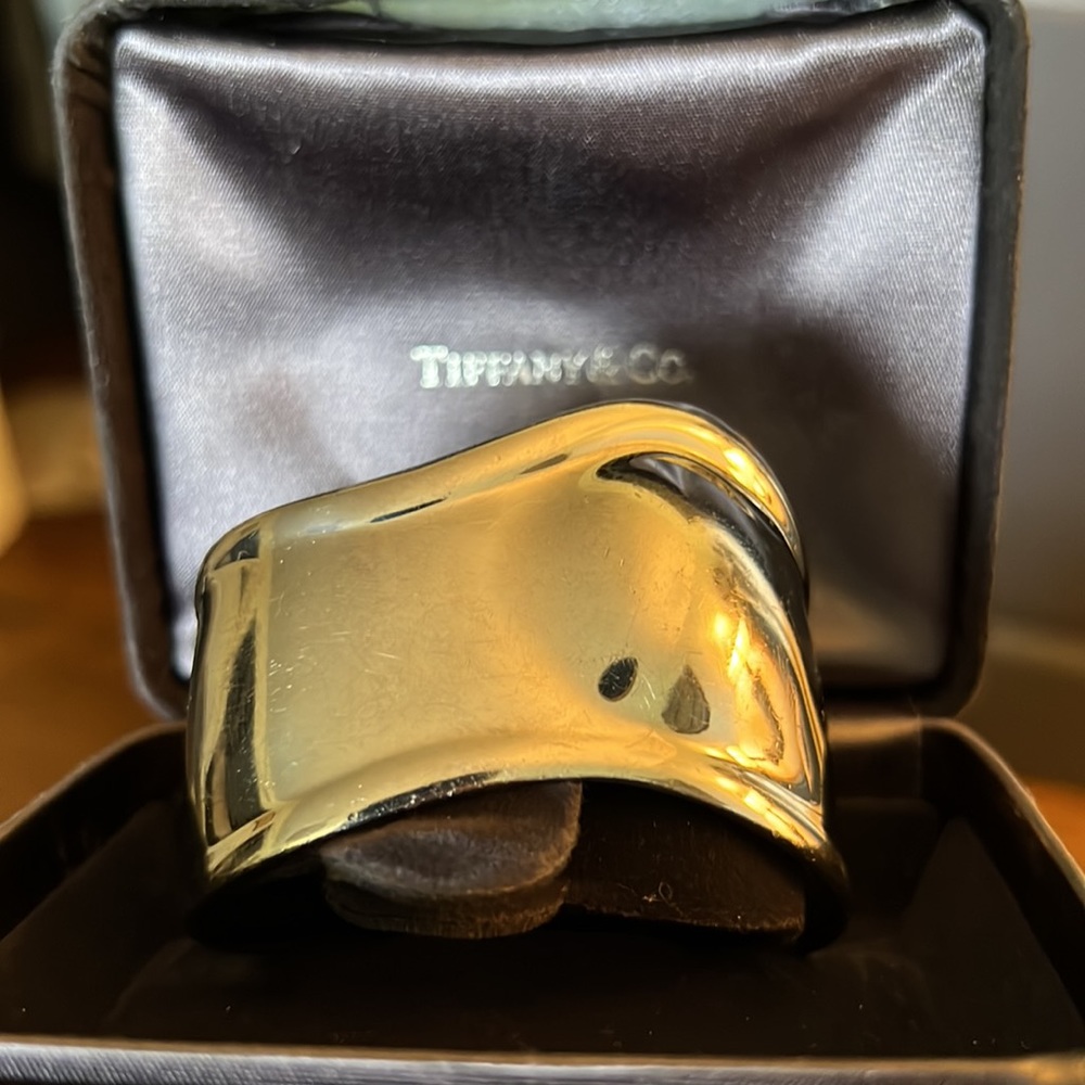 Tiffany Elsa Peretti bone cuff bracelet